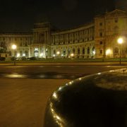 Hofgarten bei Nacht