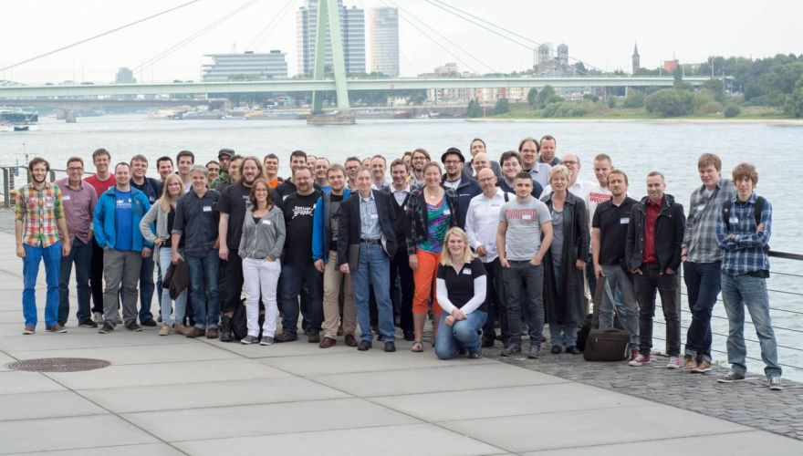 Gruppenfoto Contao NRW Day 2014 Köln Gruppenfoto Contao NRW Day 2014 Köln
