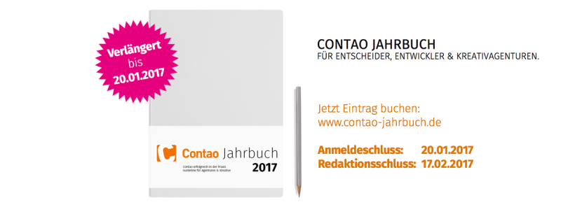 Contao Jahrbuch 2017 Contao Jahrbuch 2017