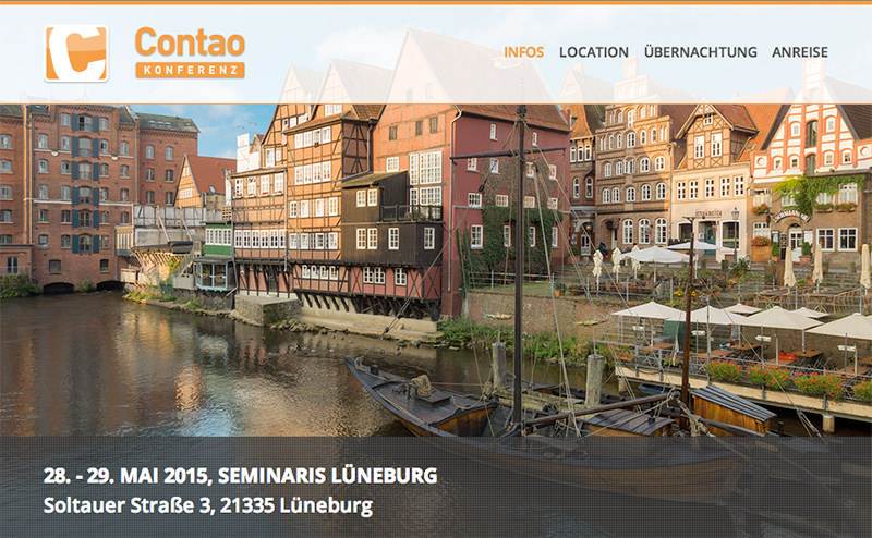 Ticketverkauf für die Contao Konferenz 2015 gestartet Ticketverkauf für die Contao Konferenz 2015 gestartet